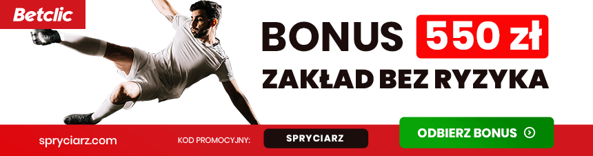 Baner bukmachera Betclic