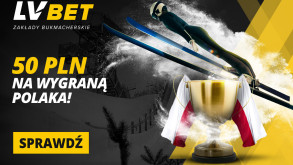 Skocz do zwycięstwa z LVBET i zgarnij bonus 50 PLN za wygraną 🏆 Polaka na Turnieju Czterech Skoczni