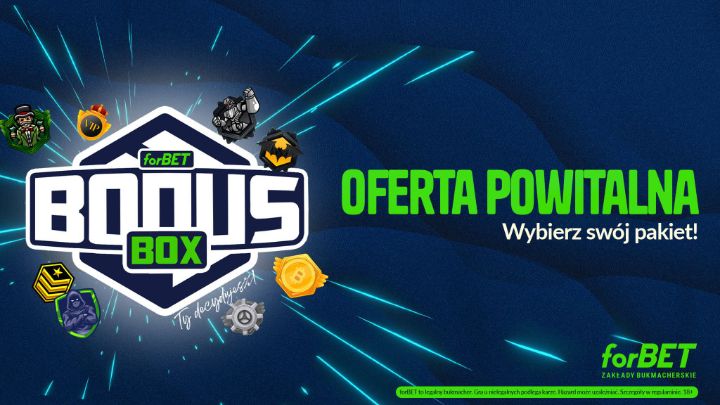 Nowy Pakiet Powitalny w forBET – wybierz swój Bonus Box!