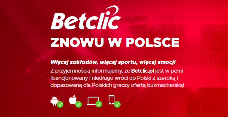 Powrót Betclic do Polski