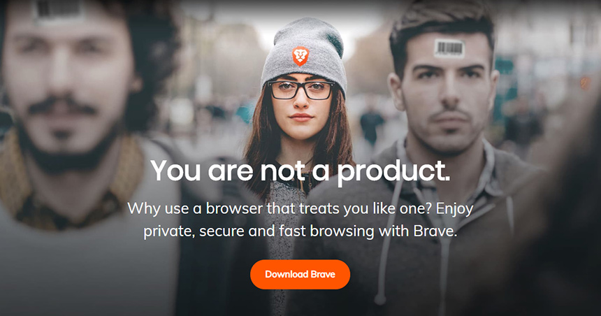 Brave - nie jesteś produktem