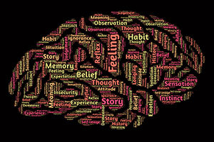 Grafika przedstawiająca wizualizację ludzkiego mózgu