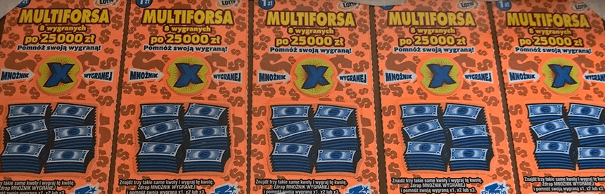 Zdrapka Lotto - Multiforsa