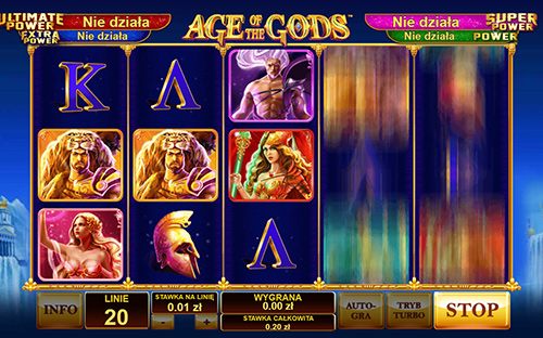 Automat hazardowy Age of Gods